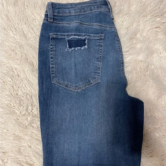 SO Blue Skinny Jean Distressed - Picture 6 of 8